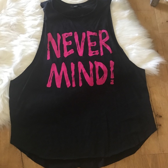 Forever 21 Tops - Never Mind! Tank Forever 21 Tops - Never Mind! Tank